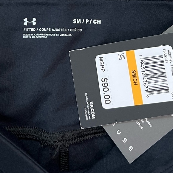 NWT Under Armour UA HydraFuse High Rise Active Leggings in Black - Picture 7 of 11